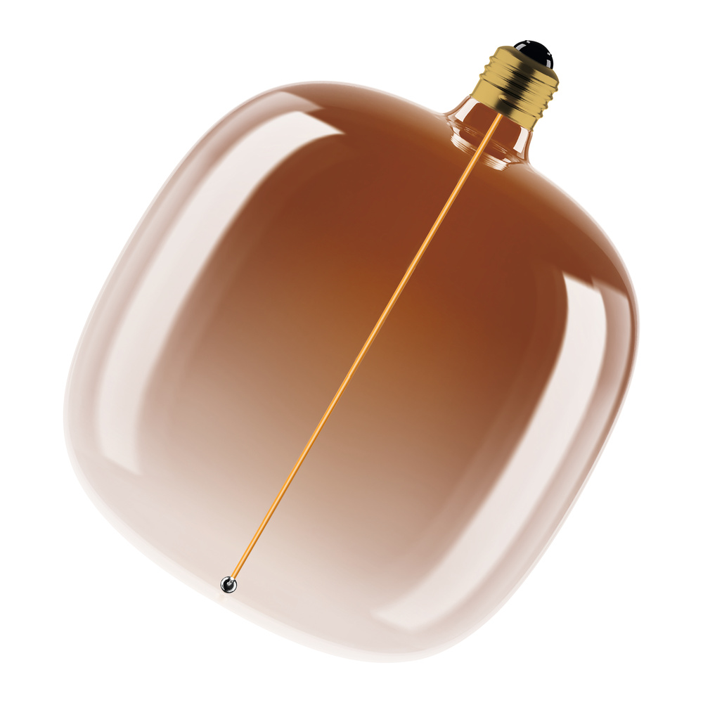 E-shop LED dekoratívna žiarovka E27 4, 8W = 20W 200lm 1800K teplá 320° jantárová filament stmievateľná vintage 1906 Osram