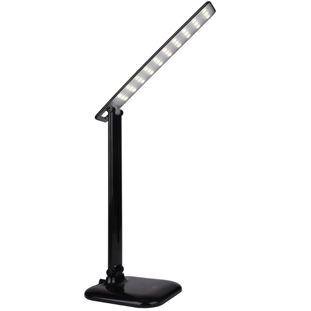 Školská stolná lampa Jowi Y1096 čierna teplá 9W stolná lampa GOLDLUX (Polux)