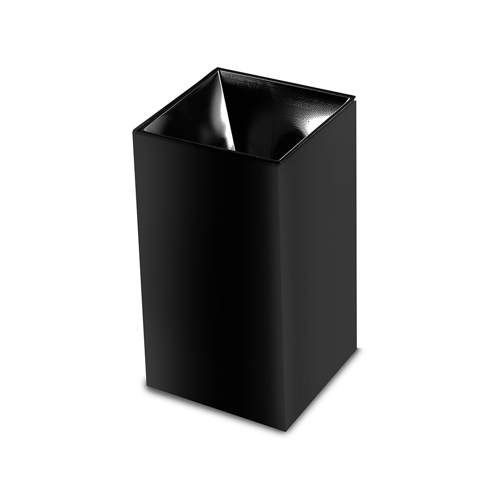 Spot GU10 Square Black/Black VT-882 V-TAC Stropné svietidlo na povrchovú montáž