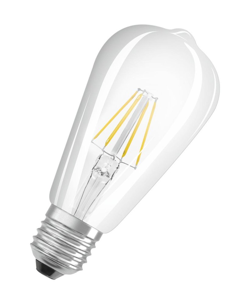 LED Edison E27 ST64 4W = 40W 470lm 2700K Teplá 300° žiarovka Ledvance