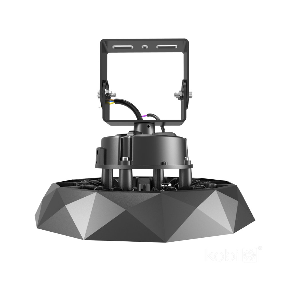 Držiak na priemyselné LED svietidlá Anica 100W čierny Pro Kobi