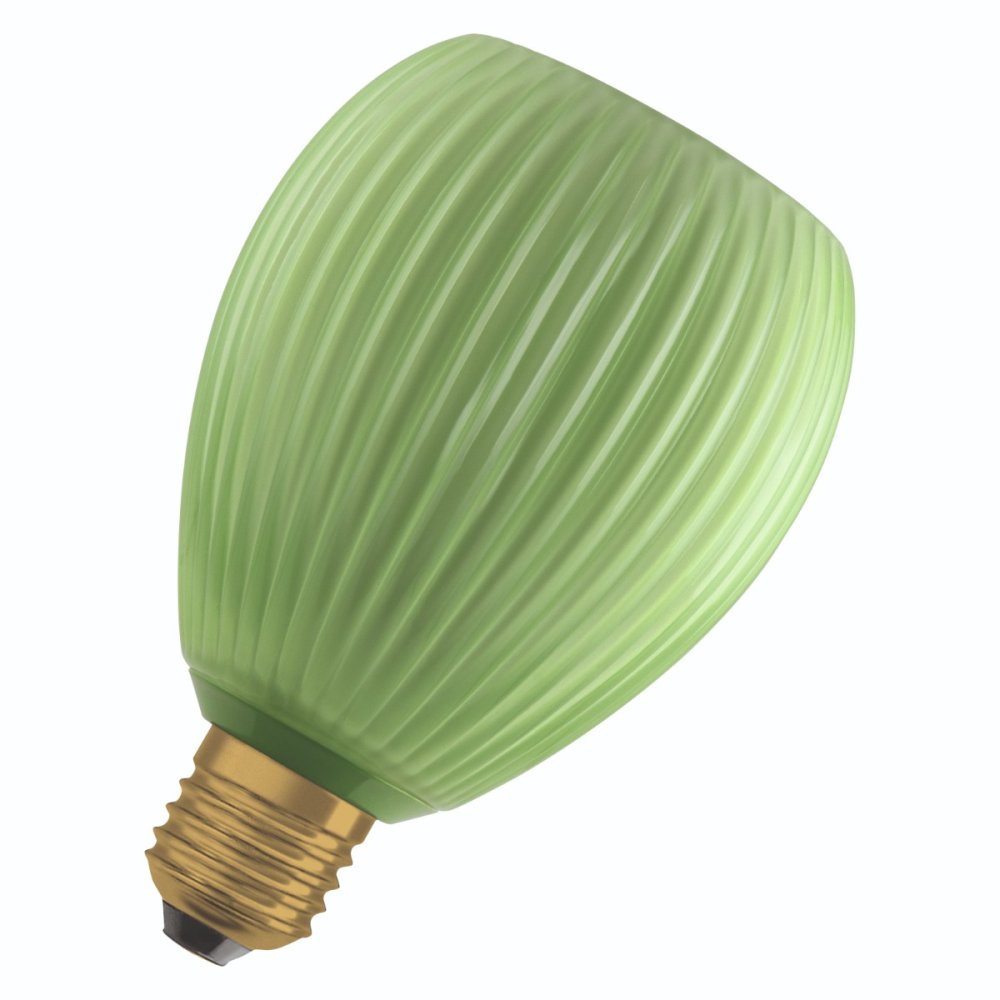 E-shop LED žiarovka E27 oválna 3, 5W 300lm 2700K teplá dekoratívna zelená Osram