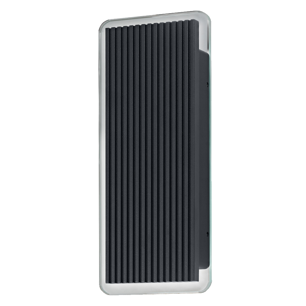 Záhradné nástenné svietidlo LED 6W 480lm 3000K teplá biela sivé IP54 ENDURA Osram
