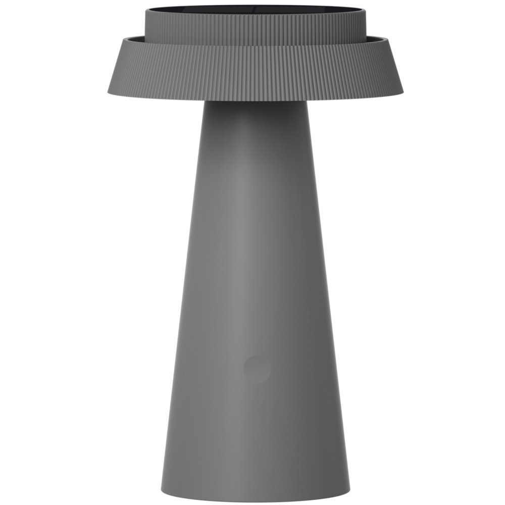 E-shop Solárna záhradná lampa LED Stojaca dekoratívna stolová lampa 1800-3000K USB-C 3 farby