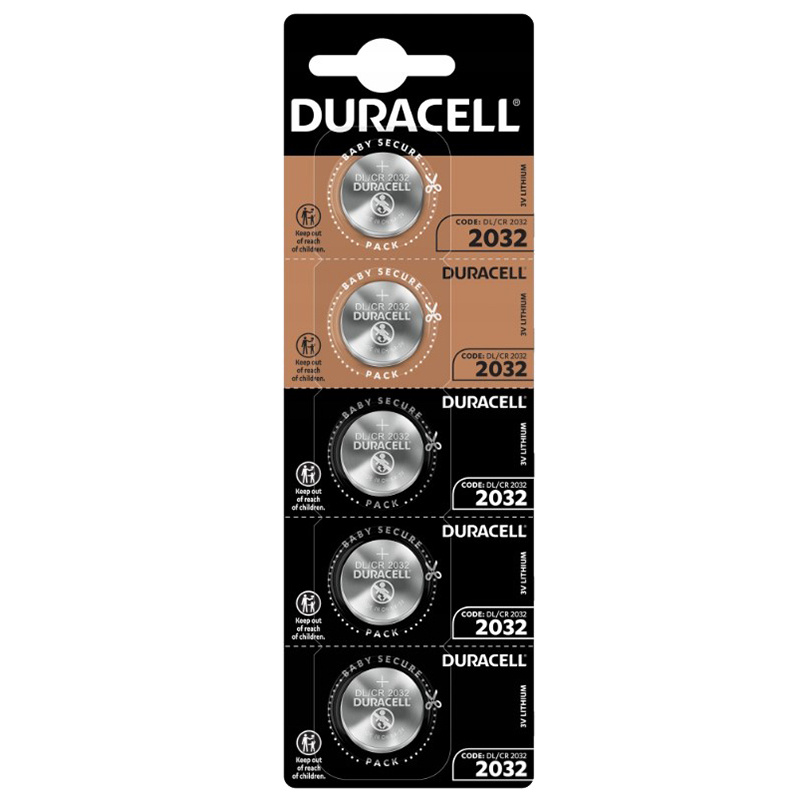 Batérie Duracell DL-2032 3V Blister 5 ks