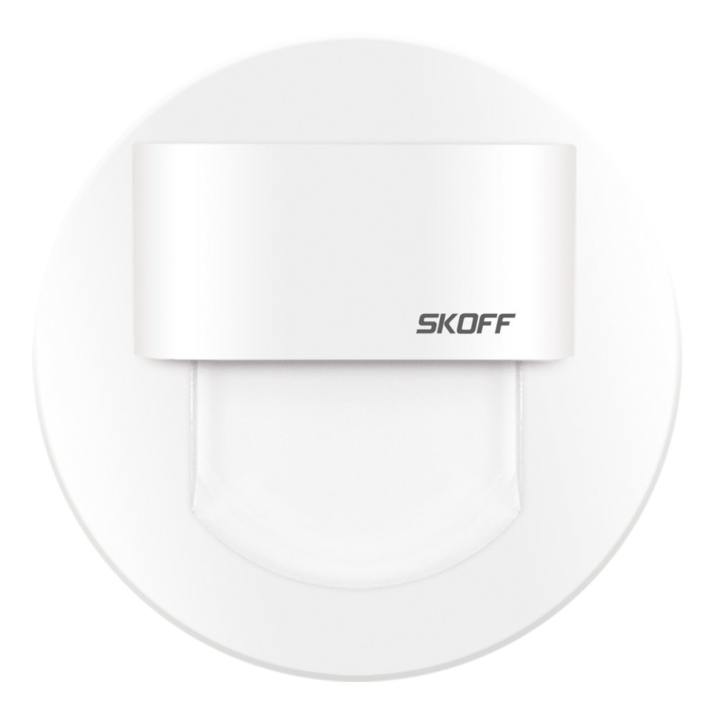 LED schodiskové svietidlo 0,4W 3000K 10V DC IP20 biele matné RUEDA MINI STICK Skoff