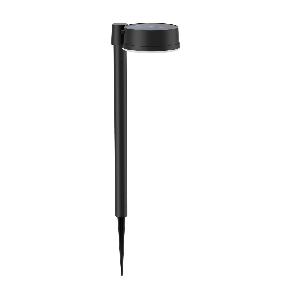 E-shop Záhradná Solárna lampa LED 1,5 W 200 lm 2700 K čierna Vynce Philips