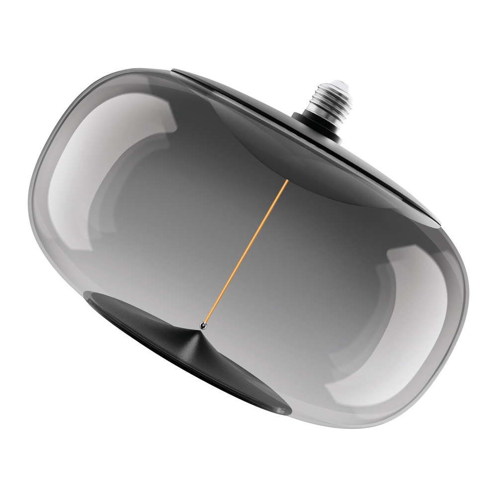 E-shop LED dekoratívna žiarovka E27 12W = 32W 350lm 1800K teplá 320° dymová filament stmievateľná vintage 1906 Osram