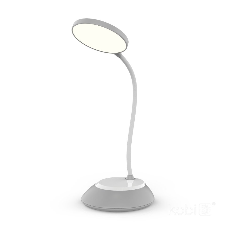 E-shop Stolná lampa LED 5W bezdrôtovo stmievateľná CCT DIM Grey Kobi