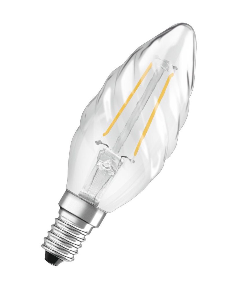 E-shop LED žiarovka E14 BW35 2,5W = 25W 250lm 2700K Warm 300° Filament OSRAM STAR