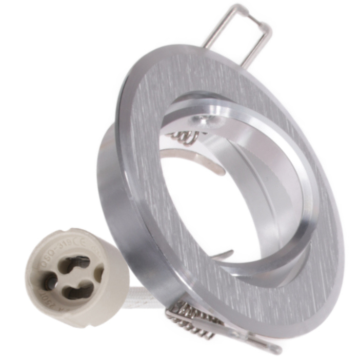 Stropné svietidlo MOVABLE EAST OPAL GOLDLUX (Polux) ALU SILVER