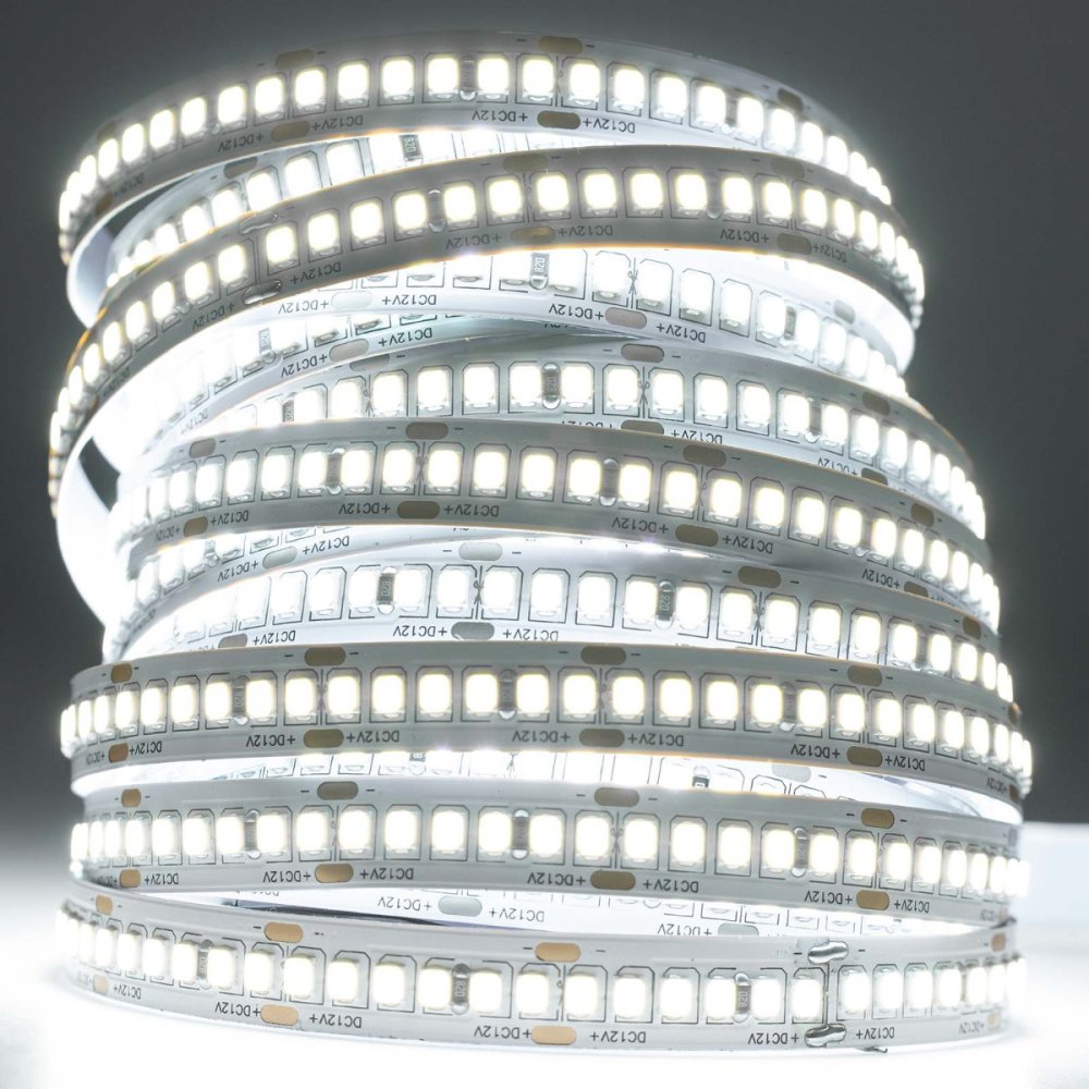 LED pásik 12V 120W 1200LED 2835 Cold 10mm 5m