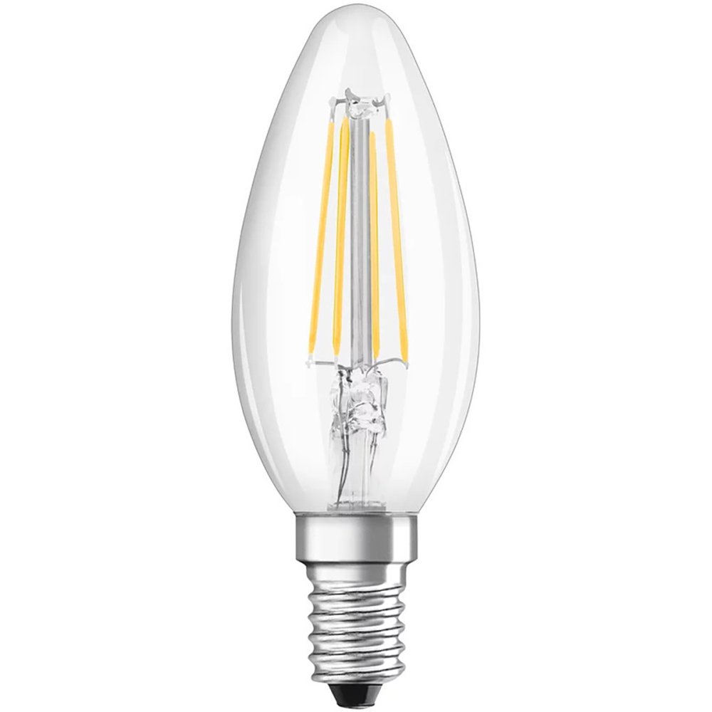 LED žiarovka E14 B40 4W = 40W 470lm 2700-4000K Teplé a neutrálne 300° vlákno OSRAM STAR A a R