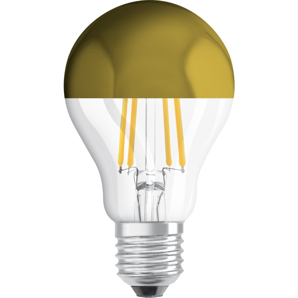 LED žiarovka E27 A60 7W = 50W 650lm 2700K Warm OSRAM Mirror Gold