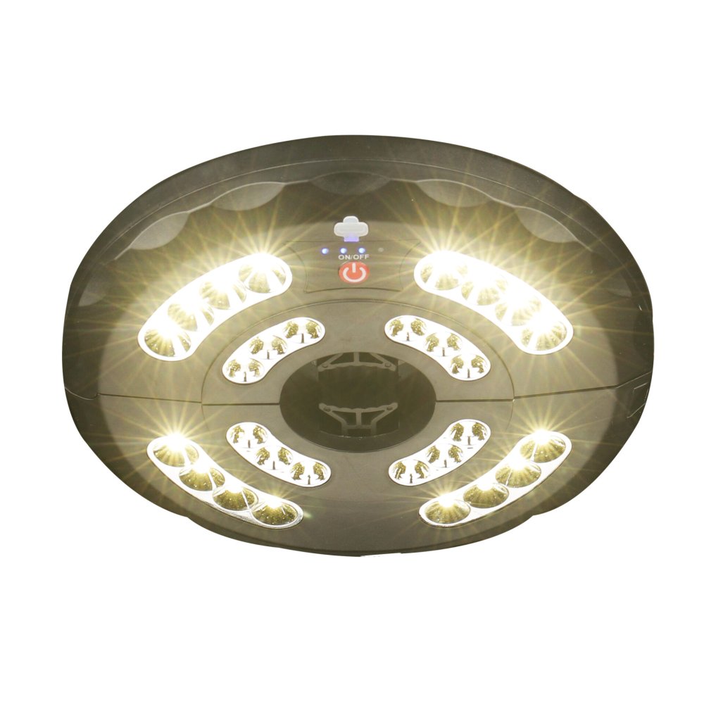 E-shop Nabíjacia lampa pod dáždnik čierna IP44 Birrra Sanico Goldlux