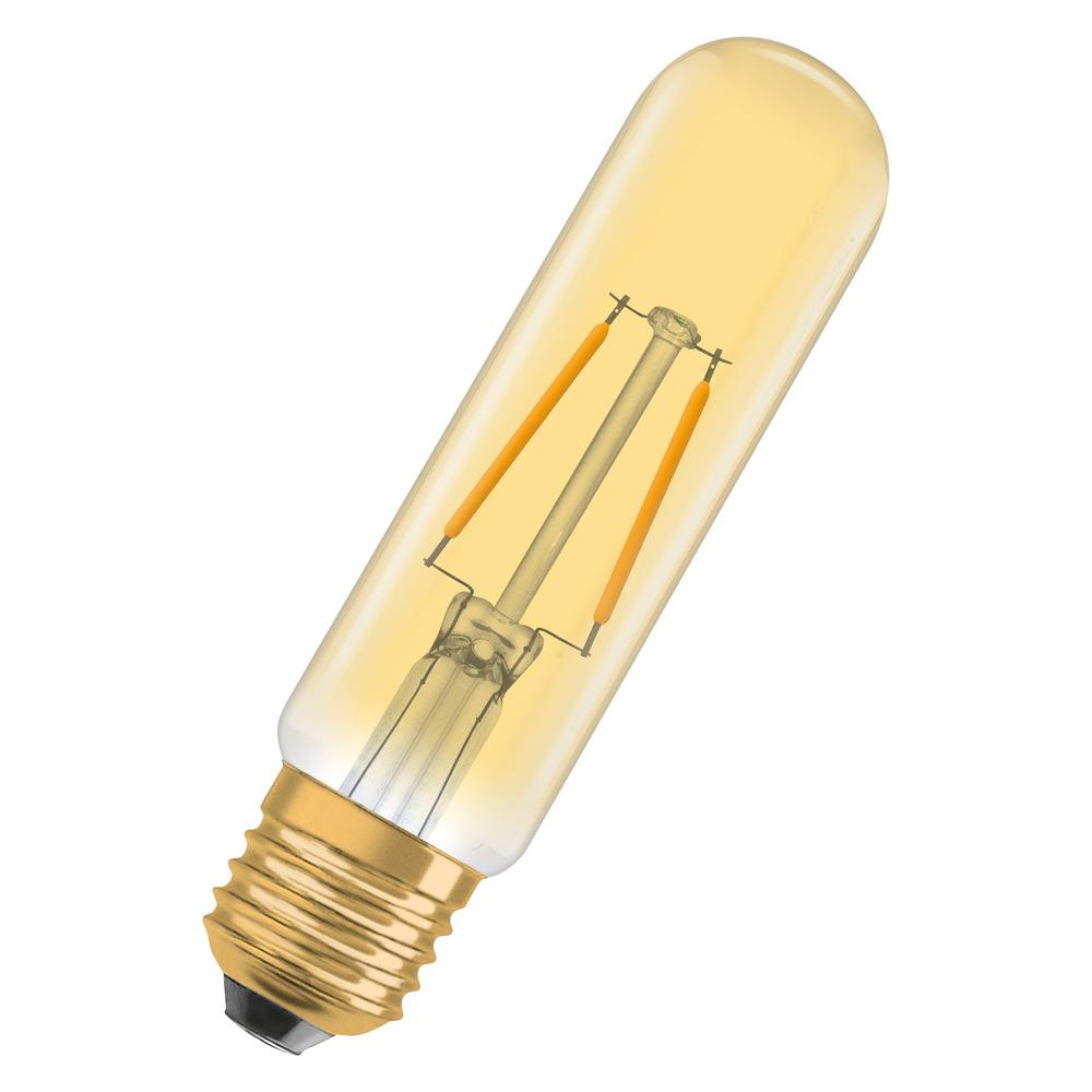 E-shop LED trubicová dekoratívna žiarovka E27 2,5W = 20W 200lm 2000K Warm 300° Vintage 1906 Osram