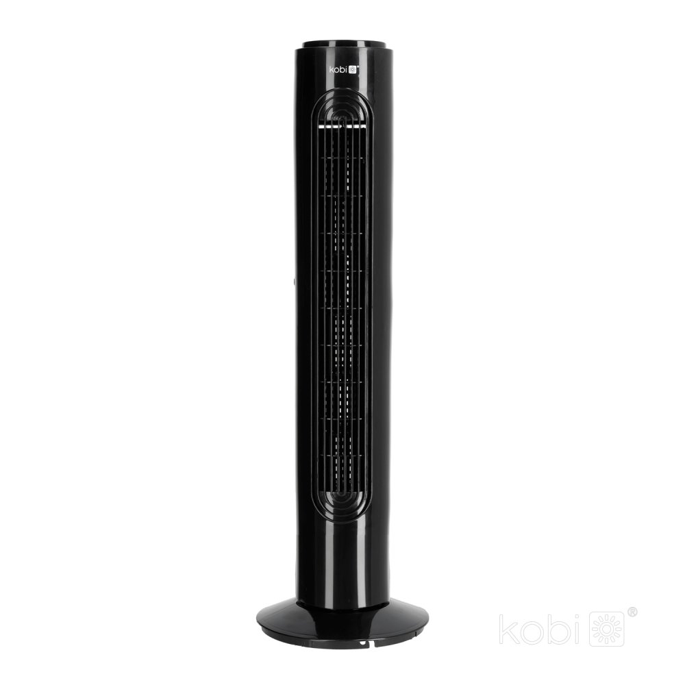 E-shop Stĺpový ventilátor 45W čierny Venlo Windstar Kobi