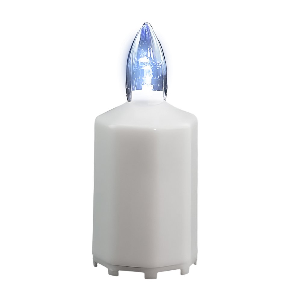 Náplň do elektrickej sviečky LED + 2 batérie R6 biela