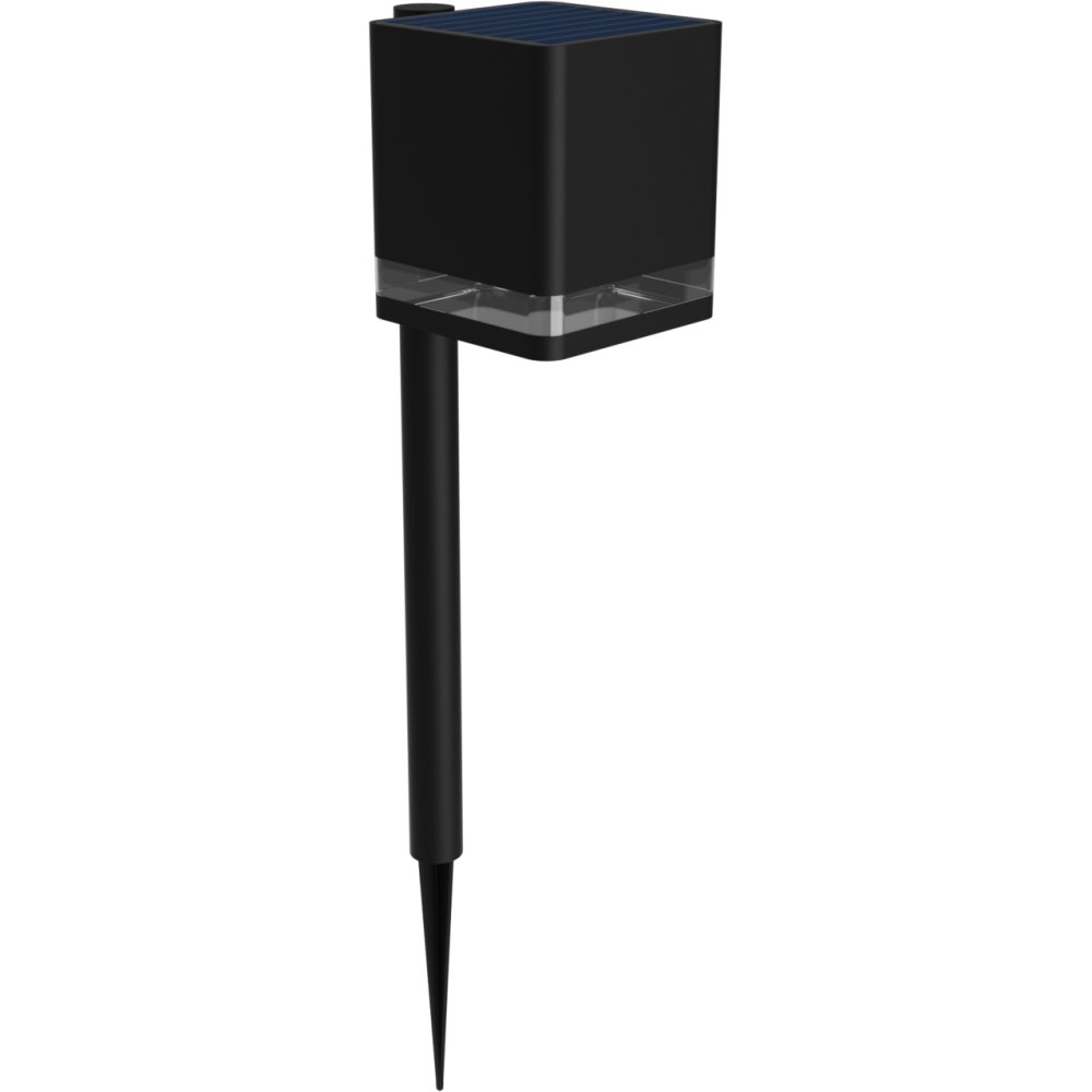 E-shop Záhradné solárne vonkajšie stĺpové svetlo 54cm LED 1,8W 200lm 2700K so súmrakovým senzorom Virona Philips
