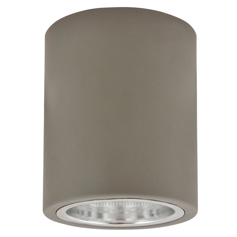 Spot JUPITER 10 GOLDLUX (Polux) DOWNLIGHT E27 sivé stropné svietidlo s kovovou trubicou na povrchovú montáž