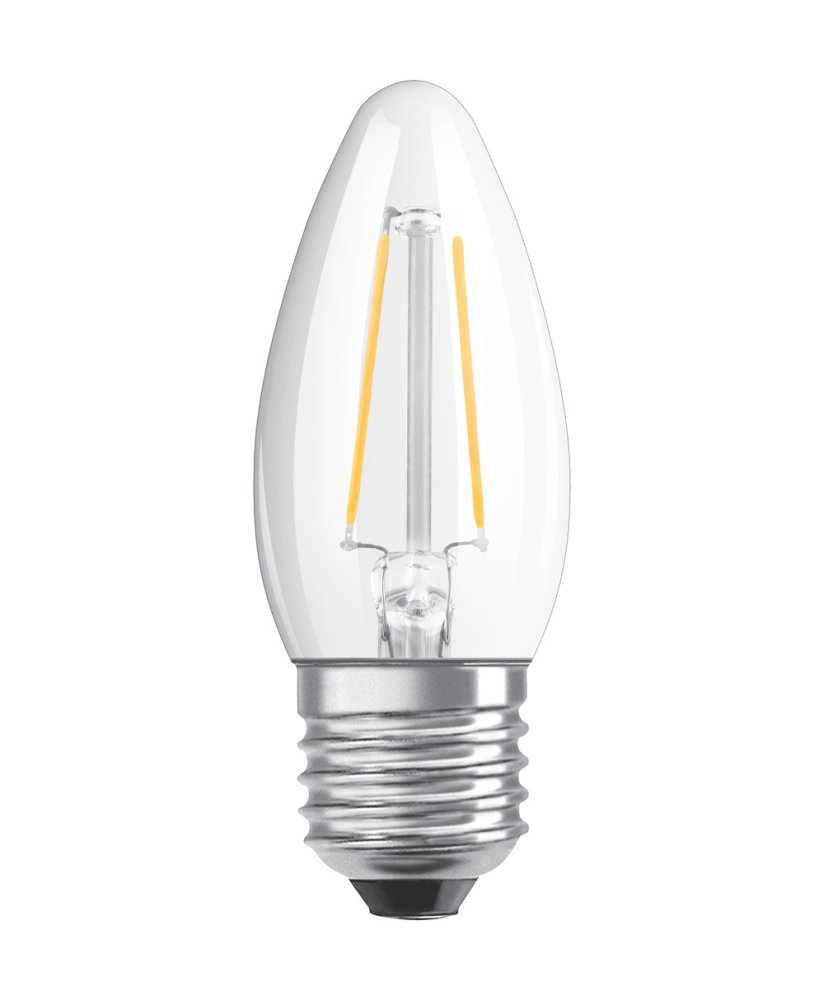 LED žiarovka E27 B35 CL 4,8W = 40W 470lm 2700K Warm 300° Filament OSRAM SUPERSTAR Dimmable