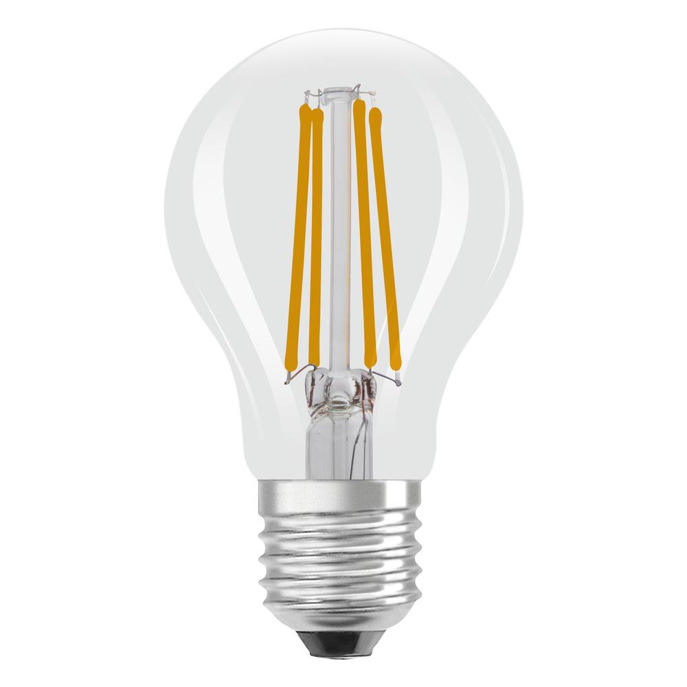 E-shop LED žiarovka A60 E27 3,8W = 60W 806lm 2700K Warm 300° Filament CLASSIC ENERGETICKÁ ÚSPORNOSŤ Osram