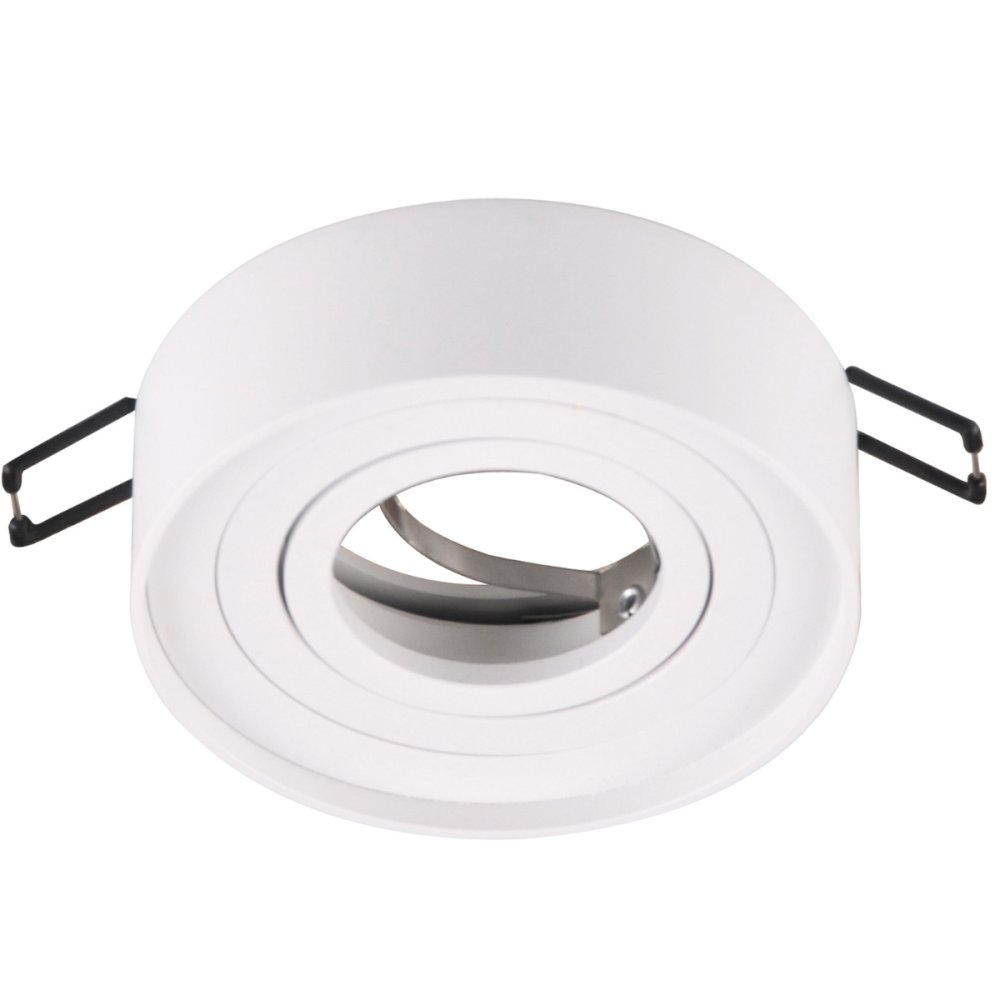 Zapustené stropné svietidlo MR16 GAJA Tuba Spot Round Movable White GOLDLUX