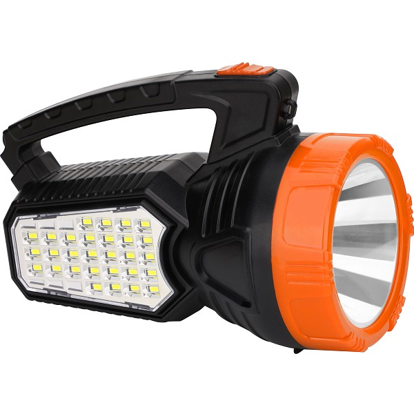 LED dobíjací solárny dielenský reflektor 1,6W 170LM predný / 2,8W 860LM bočný LB0168 LIBOX