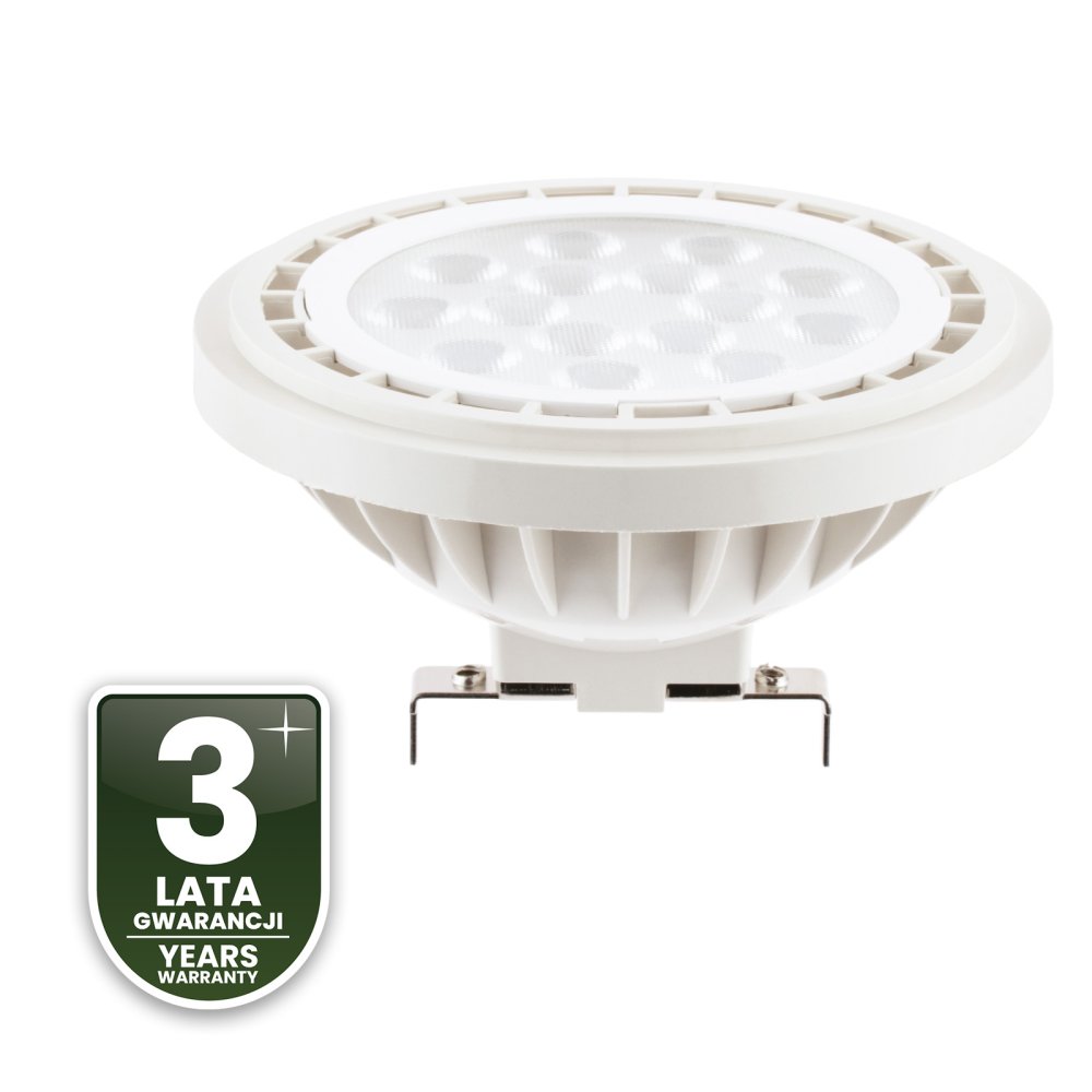 LED žiarovka G53 Reflector AR111 10W = 75W 1055lm 3000K Warm 38° 12V LUMILED