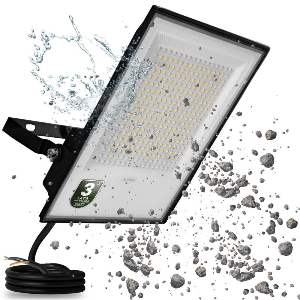 E-shop LED reflektor vonkajší BRIGHT vodotesný 200W 22000lm 4000K LUMILED