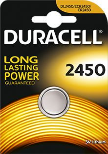 Duracell lithium 2450 DL2450 BATÉRIA CR2450 Konzola pre kalkulačku