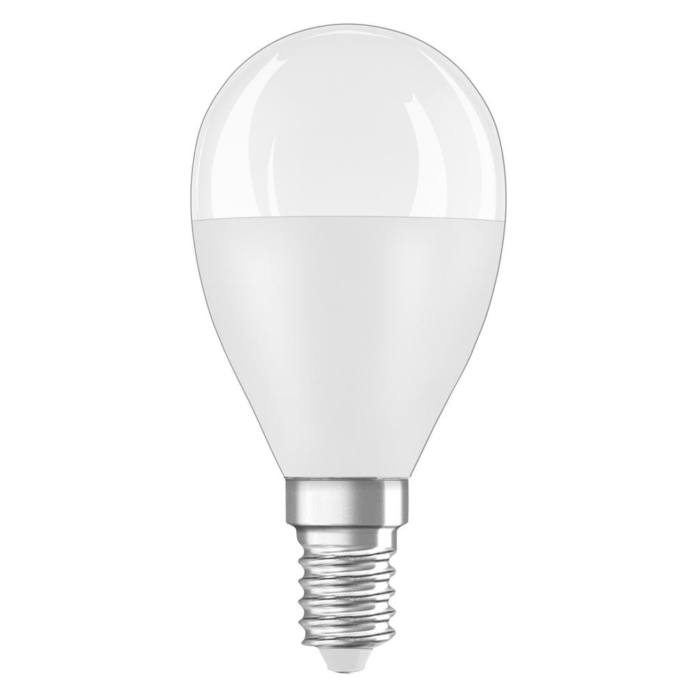 E-shop LED žiarovka E14 P45 6,5W = 60W 806lm 2700K teplá 180° Ledvance