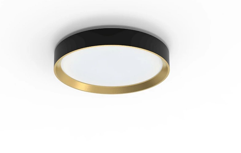 E-shop LED povrchové svietidlo 24W 2700lm 2700K SceneSwitch Black Hanno Philips