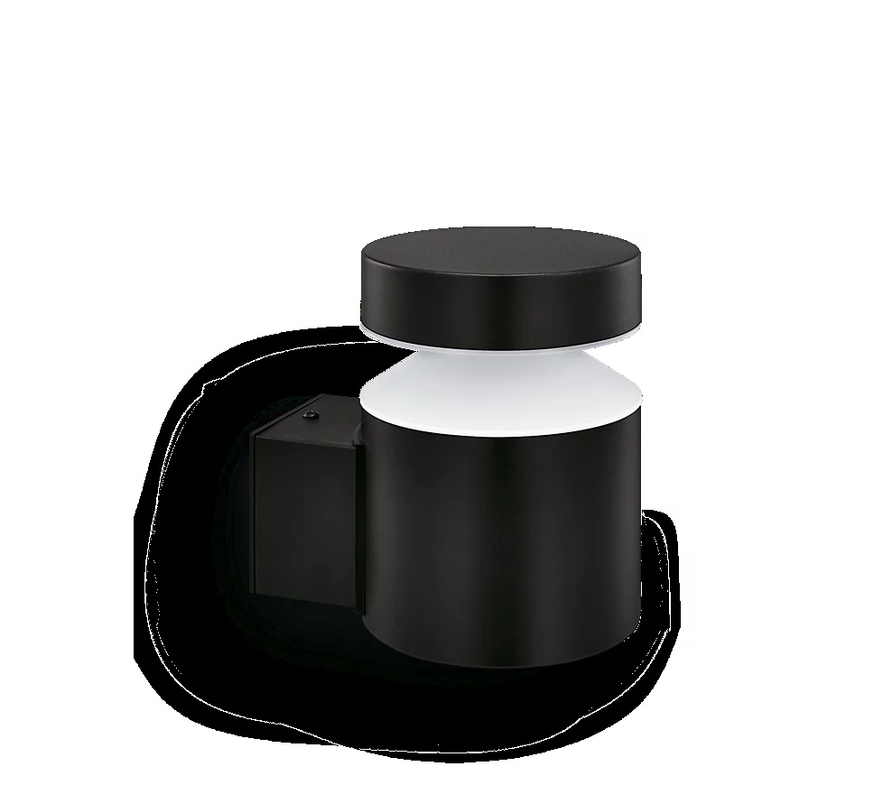 E-shop Vonkajšie nástenné svietidlo LED lampa 6W 750lm 4000K Black Laven Philips