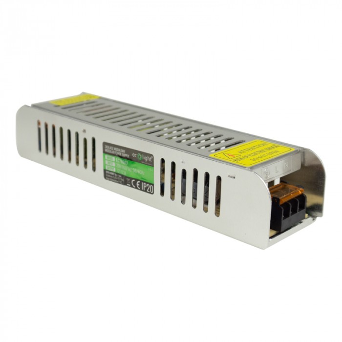 E-shop SLIM MODUL napájací zdroj 100W 12V DC 8,33A IP20