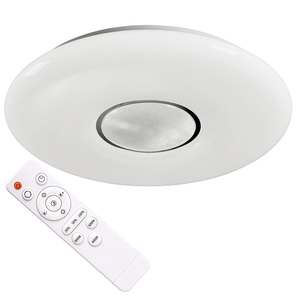 LED stropný plafón LYRA 36W 3060lm 51cm GOLDLUX (Polux) + diaľkové ovládanie 3000K-6500K