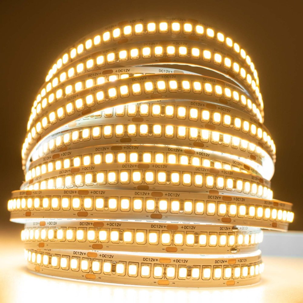 LED pásik 12V 120W 1200LED 2835 Warm 10mm 5m