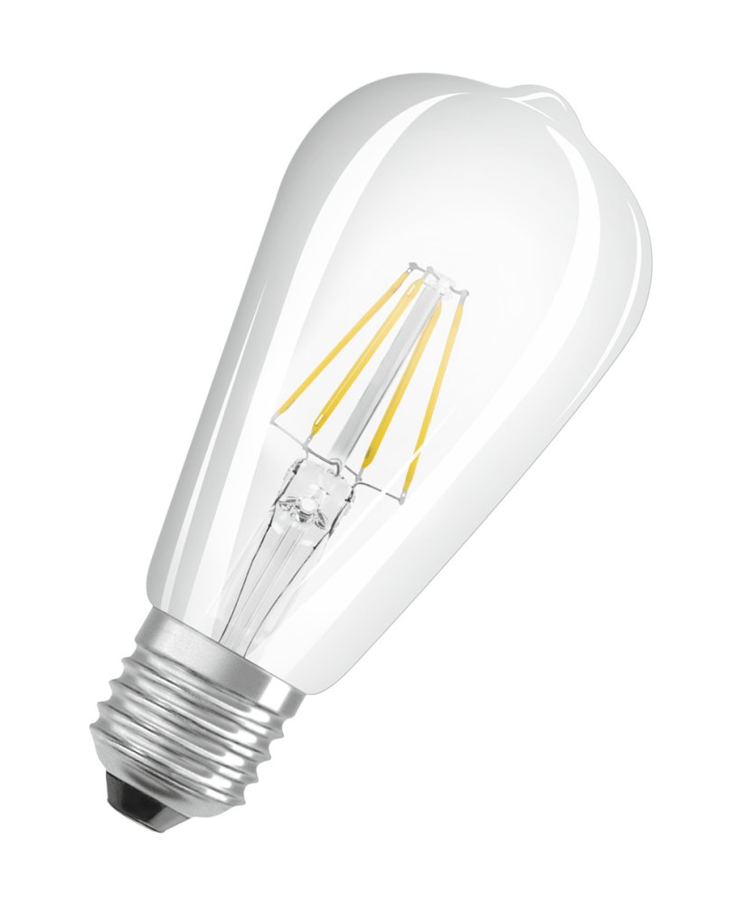 LED žiarovka ST64 Edison E27 5,8W = 60W 806lm 4000K Neutrálne CRI90 300° Stmievateľné vlákno SUPERSTAR PLUS CLASSIC Osram