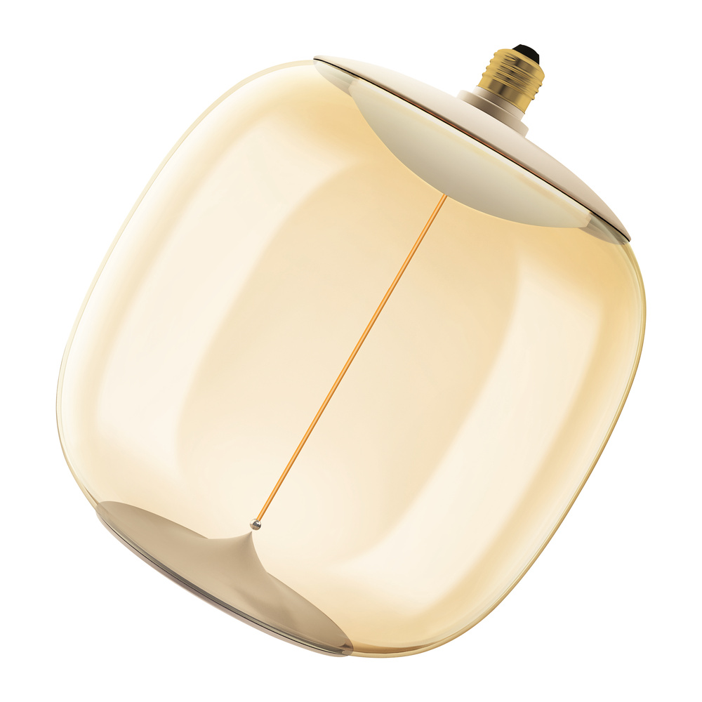 E-shop LED dekoratívna žiarovka E27 12W = 45W 550lm 1800K teplá 320° jantárová filament stmievateľná vintage 1906 Osram