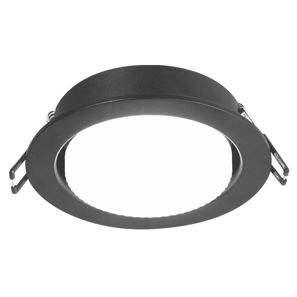 E-shop Zapustené bodové stropné svietidlo Round GX53 Black Videx