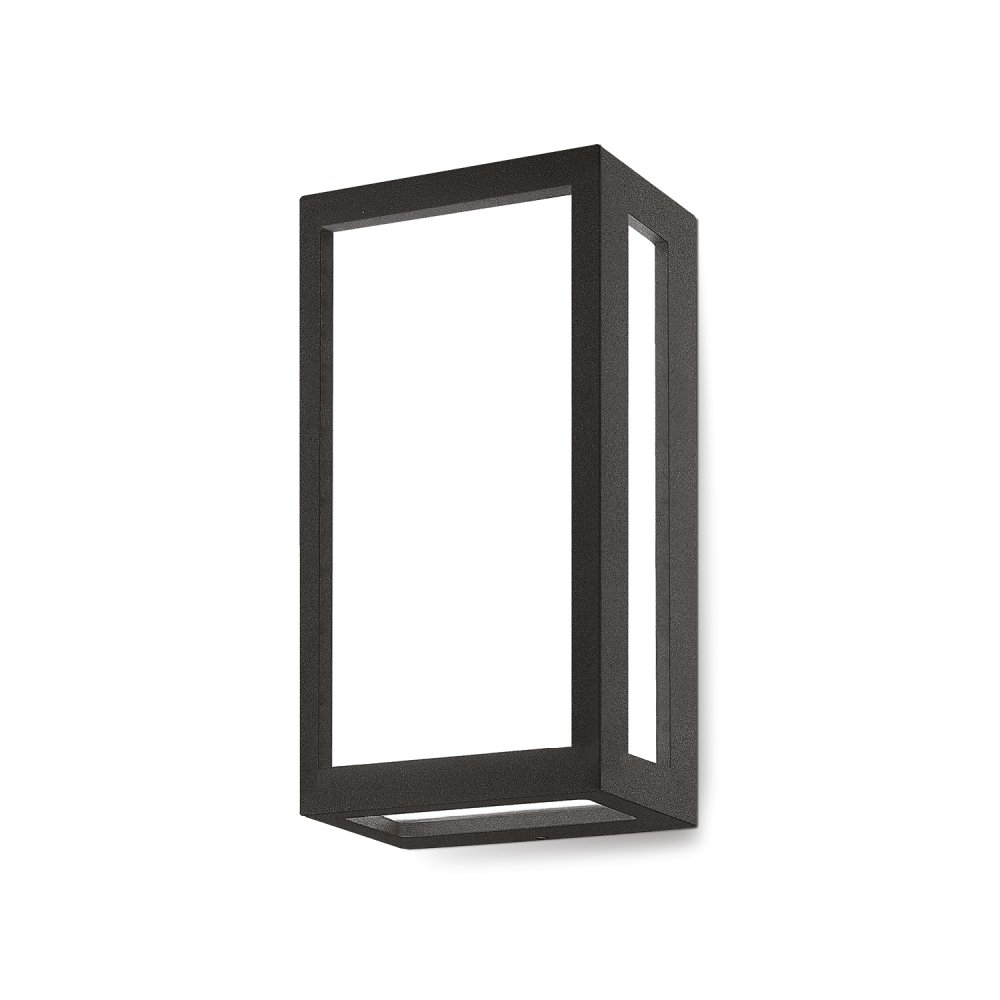 E-shop Záhradné nástenné LED svietidlo ENTERA 10W 4000K IP54 KOBI