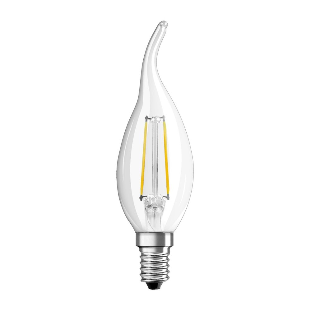 LED žiarovka E14 BA35 2,5W = 25W 250lm 2700K Warm 300° Filament OSRAM STAR