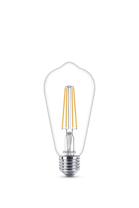 LED Edison E27 ST64 žiarovka 4,3W = 40W 470lm 2700K teplé vlákno PHILIPS