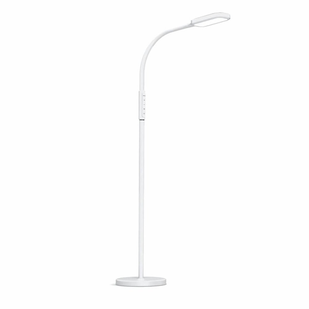 Stolná lampa 2v1 LED 12W 3000K-5500K CCT Stmievateľná dotyková biela