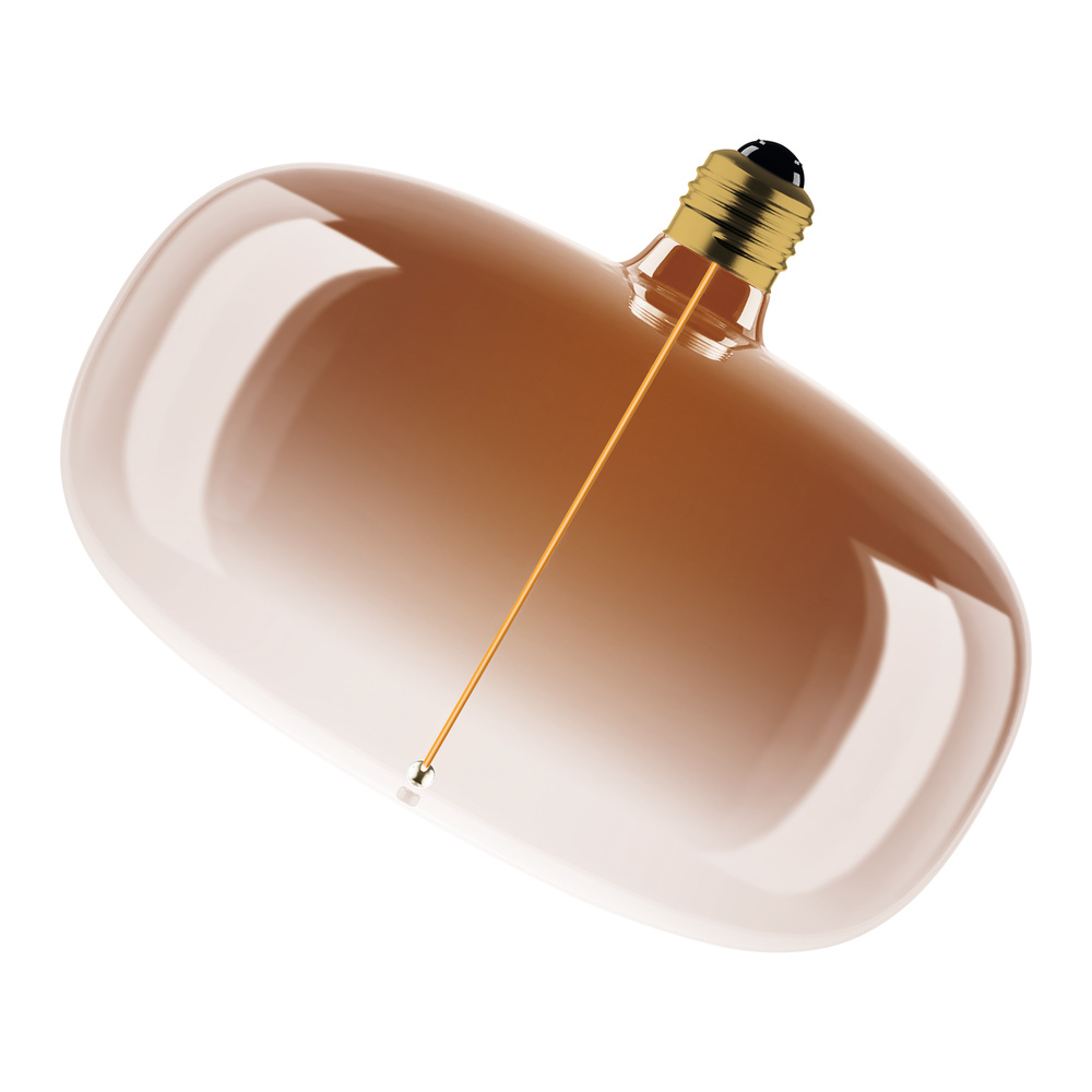 E-shop LED žiarovka dekoratívna E27 4W = 12W 120lm 1800K teplá 320° jantárová filament stmievateľná vintage 1906 Osram