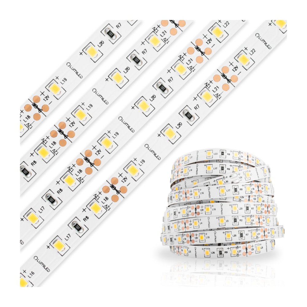 E-shop LED pásik 12V 72W 300LED 5050 RGB 10mm 5m