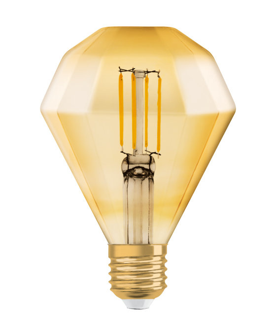 LED žiarovka E27 DIAMENT 4,5W = 40W 470lm 2500K Warm 360° OSRAM Vintage 1906