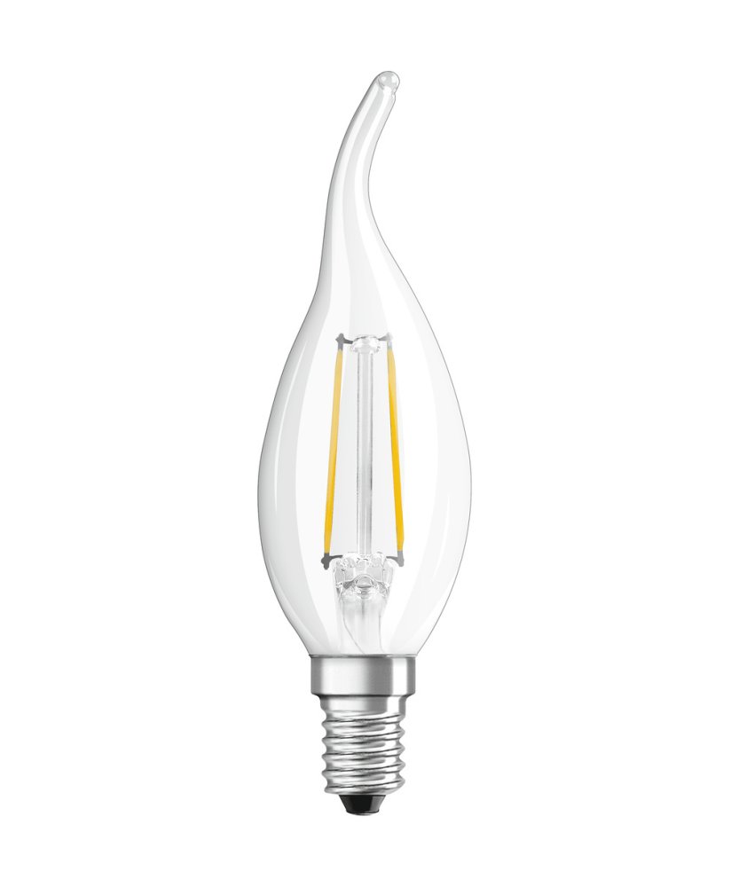 LED žiarovka E14 BA35 CL 4W = 40W 470lm 2700K Warm 300° Filament OSRAM SUPERSTAR Dimmable
