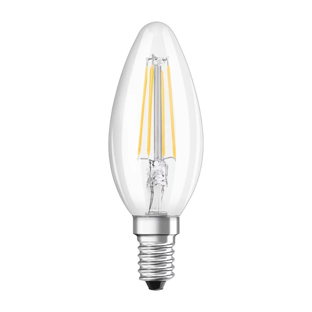 LED žiarovka E14 B40 4W = 40W 470lm 2700 Warm 300° Filament 3-stupňová stmievateľná OSRAM STAR