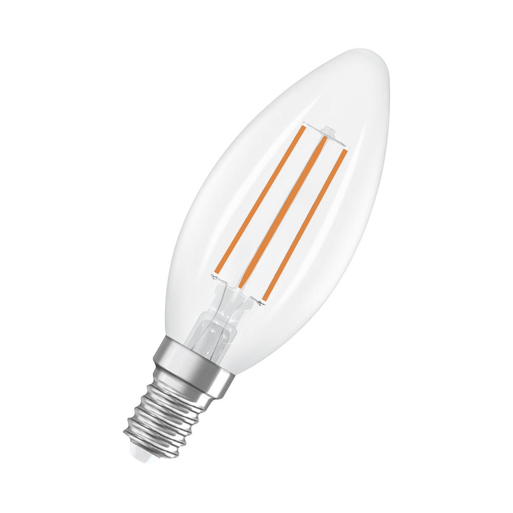 E-shop LED žiarovka B35 Candle E14 2,2W = 40W 470lm 4000K Neutrálna 320° 214lm/W Klasická energetická účinnosť Osram